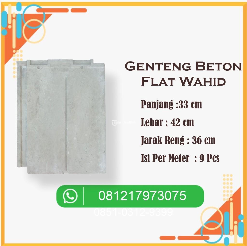 Genteng Beton Flat Wahid