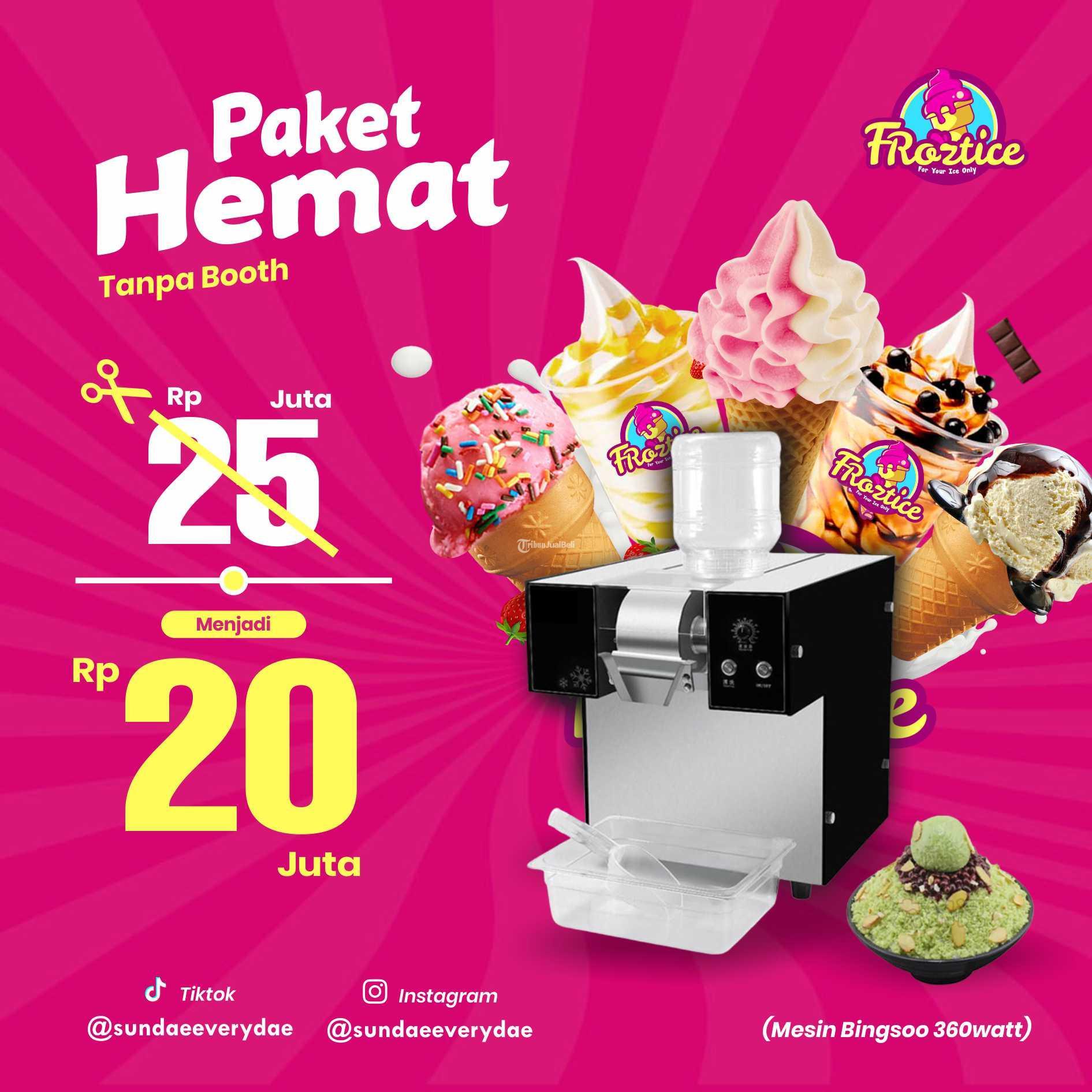 Paket Usaha Es Krim Bingsu Kekinian Fasilitas Lengkap Di Kudus Tribun Jualbeli 2051