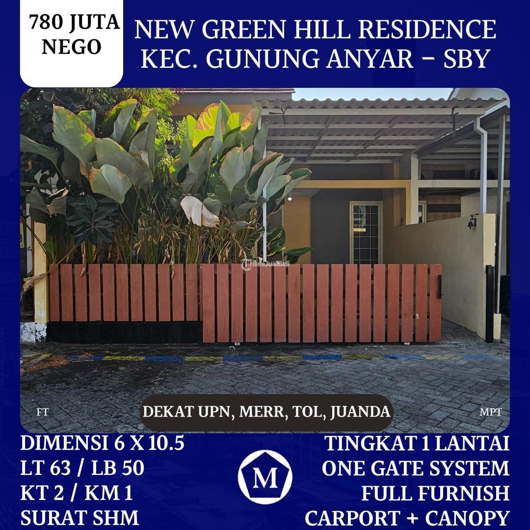 Rumah New Green Hill Residence Surabaya 780Juta Nego Strategis Furnish
