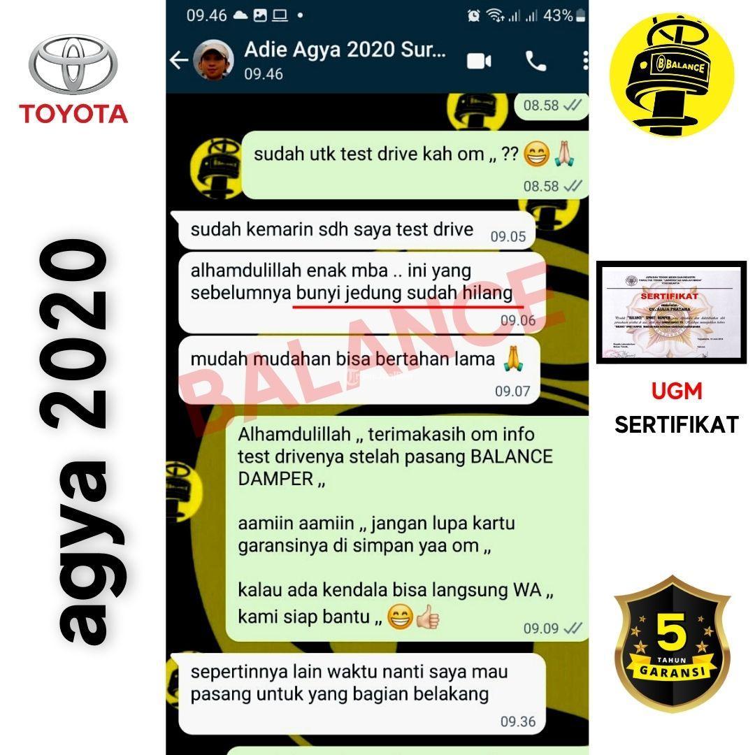 Mobil empuk anti limbung cukup pasangin Peredam Guncangan BALANCE Spring Buffer