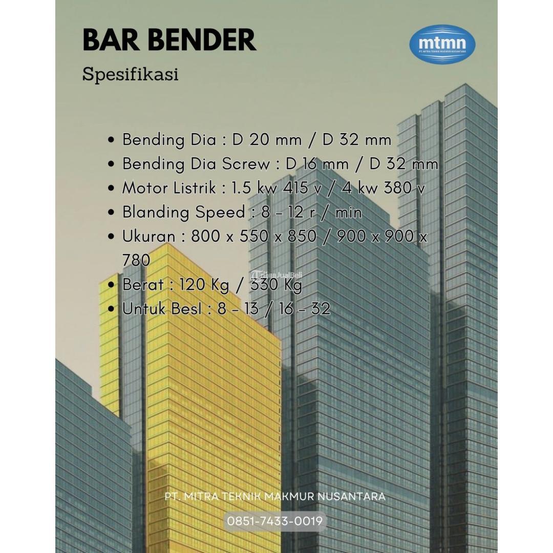 Sewa Bar Bender Seluruh Indonesia - Malang