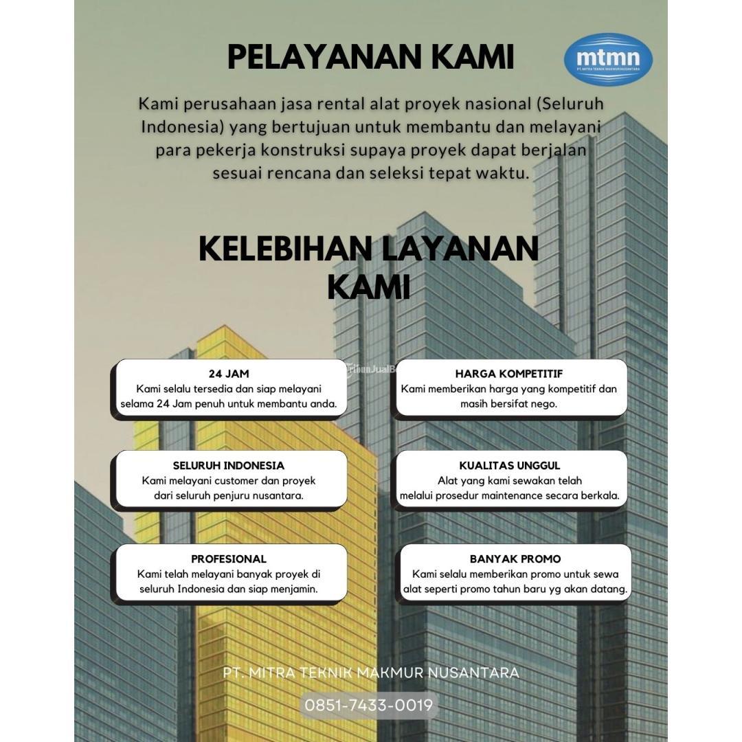 Sewa Bucket Cor Seluruh Indonesia