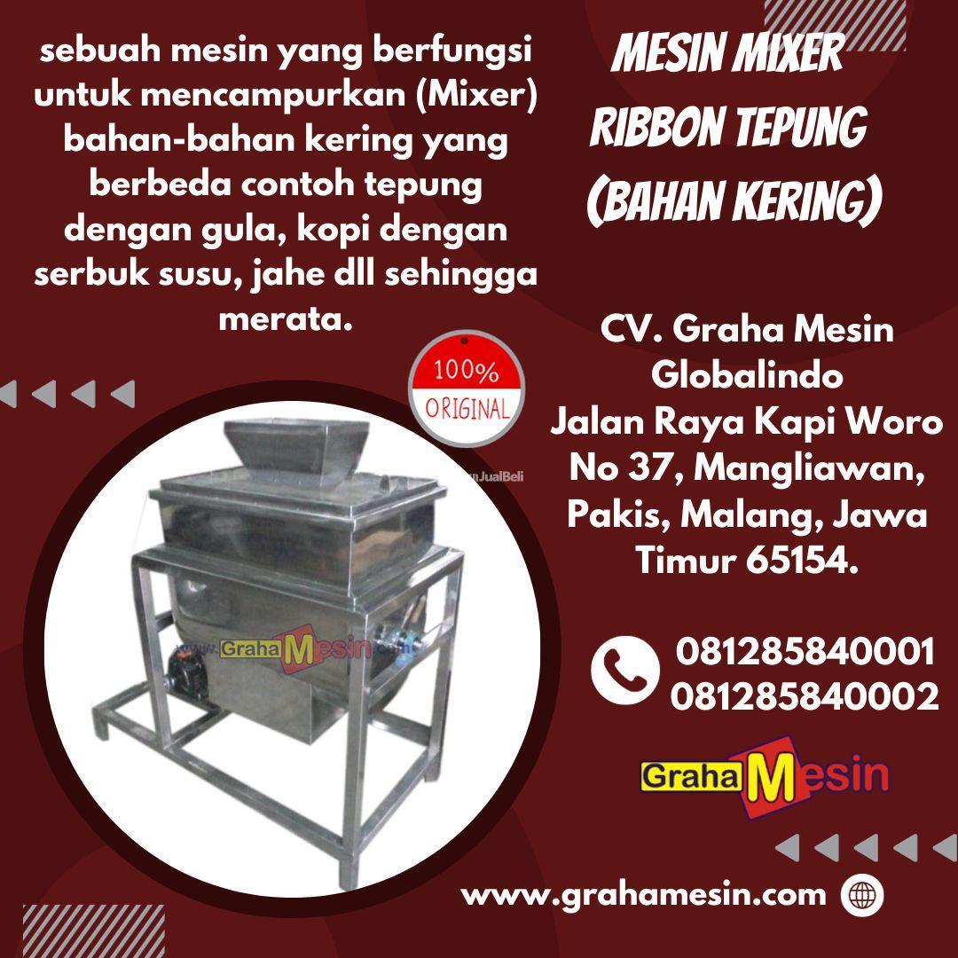 Mesin Mixer Pengaduk Bumbu Kering mesin mixer ribbon