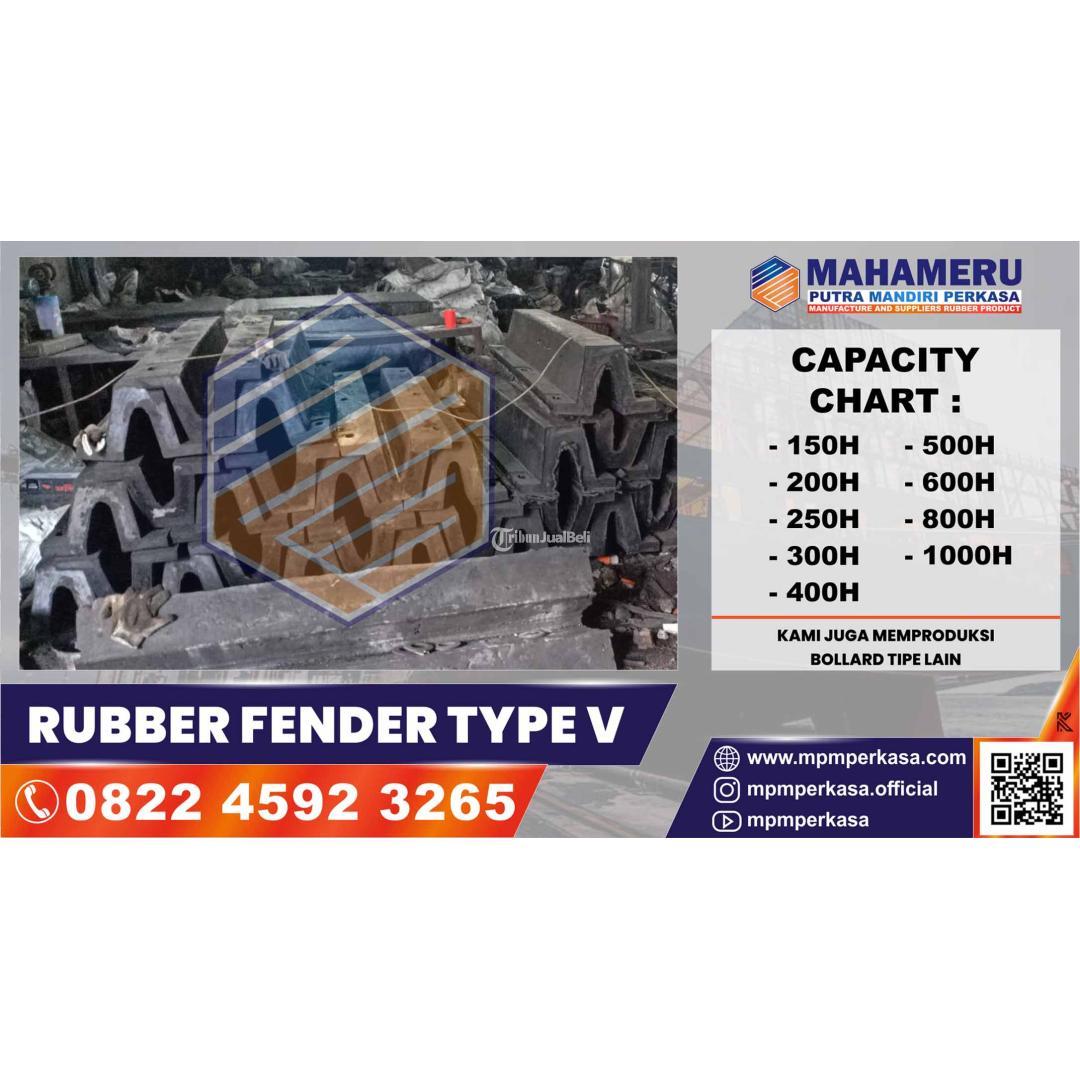 Rubber Fender Tipe V Kapasitas 300H 3000L