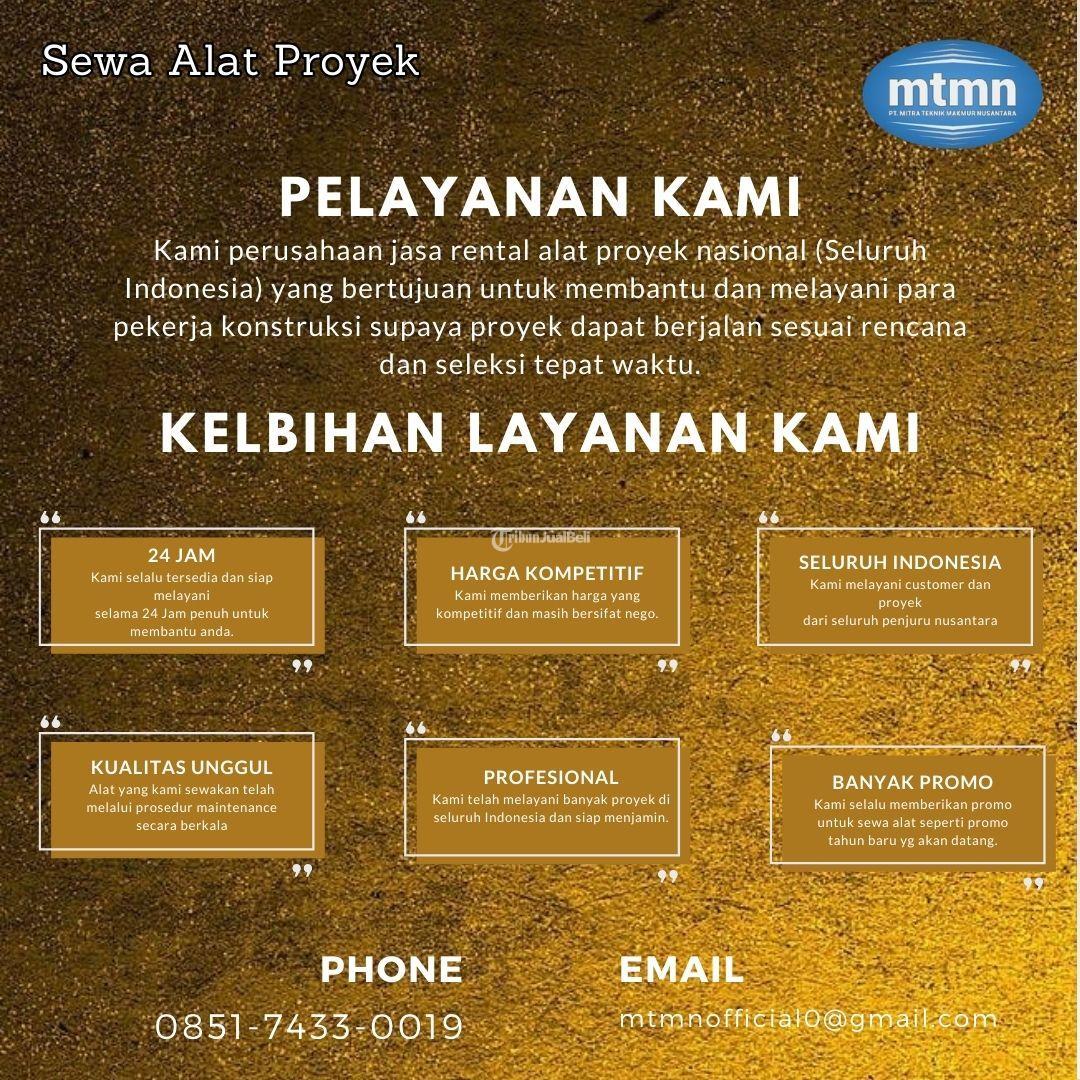 Rental Mini Crane Seluruh Indonesia