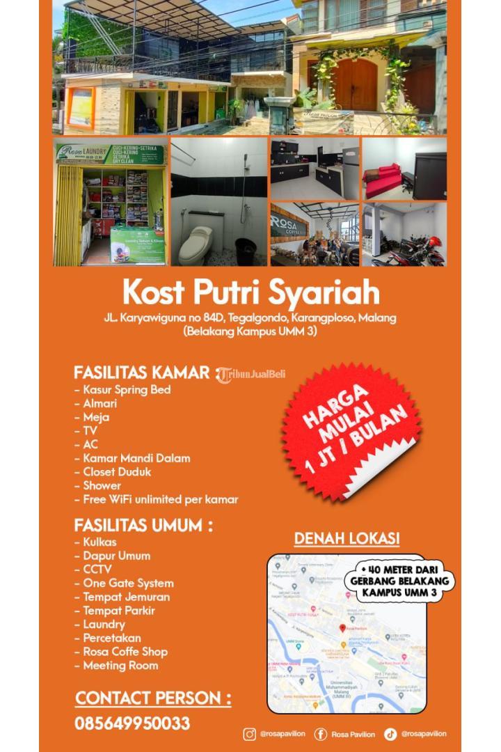 KAMAR HARIAN BELAKANG UMM 3