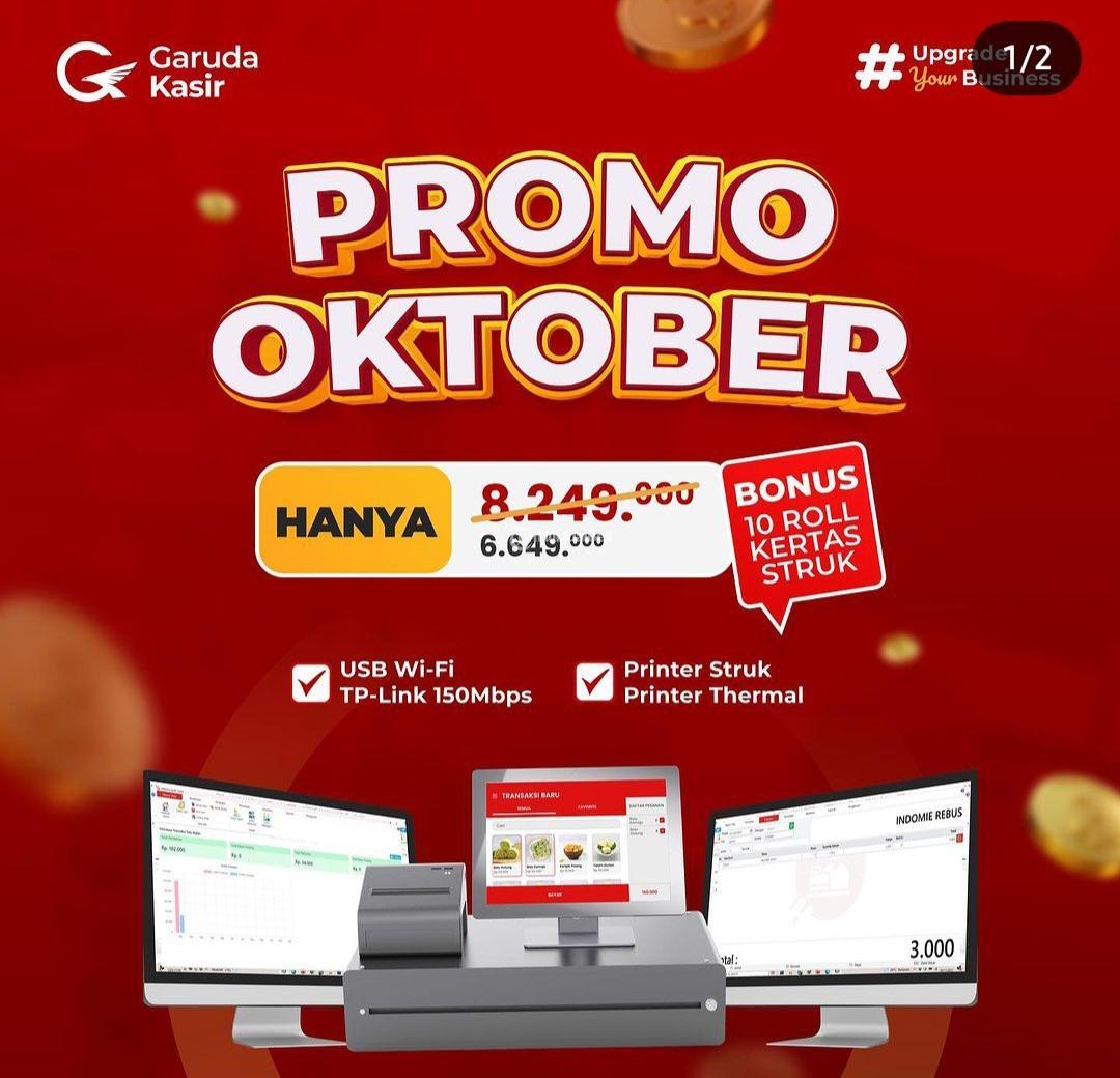 Promo paket kasir di Pekanbaru