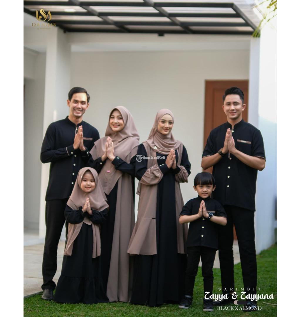 Distributor Baju Gamis Sarimbit Terbaru Isa Hijab Blitar Jatim