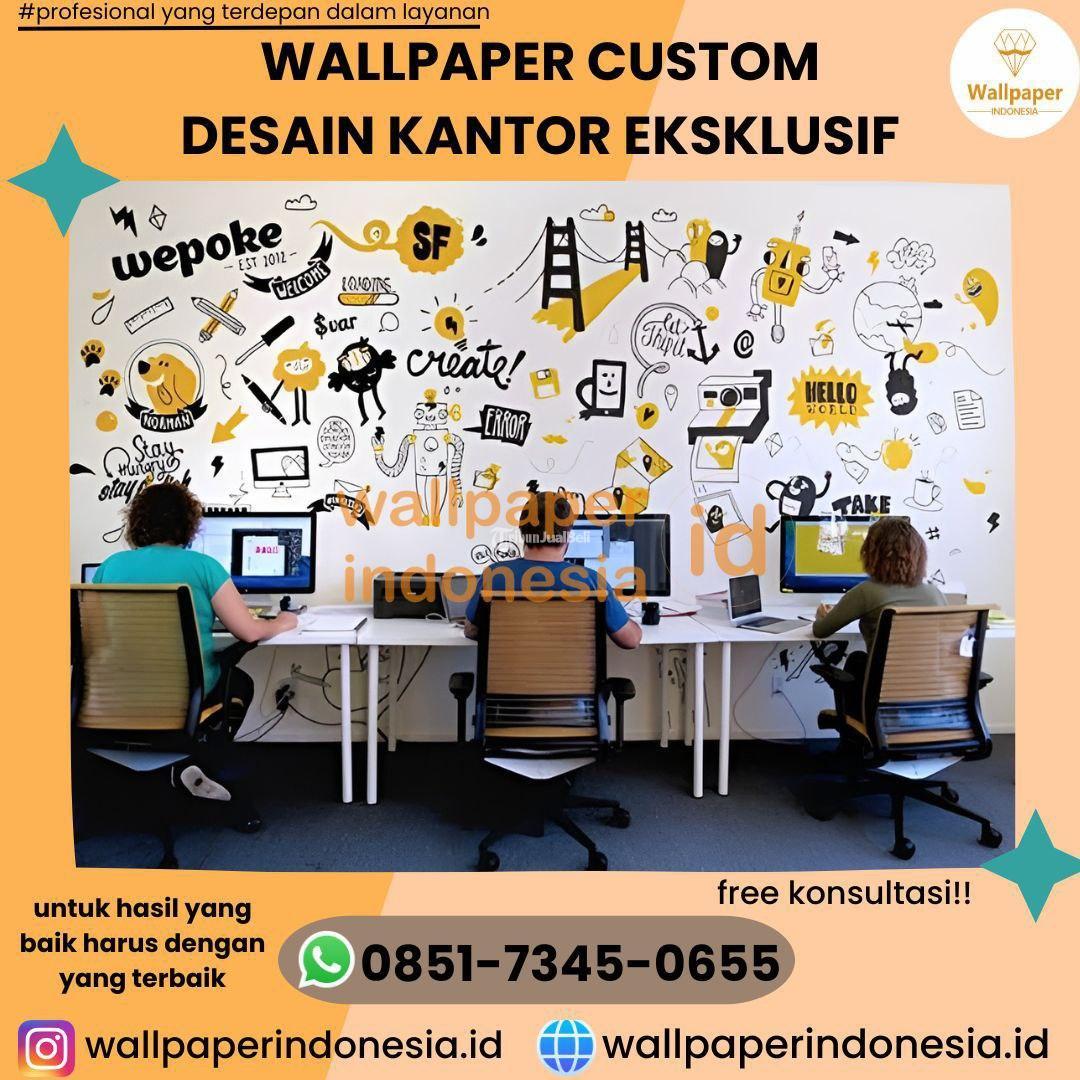 Wallpaper Custom Desain Kantor Eksklusif