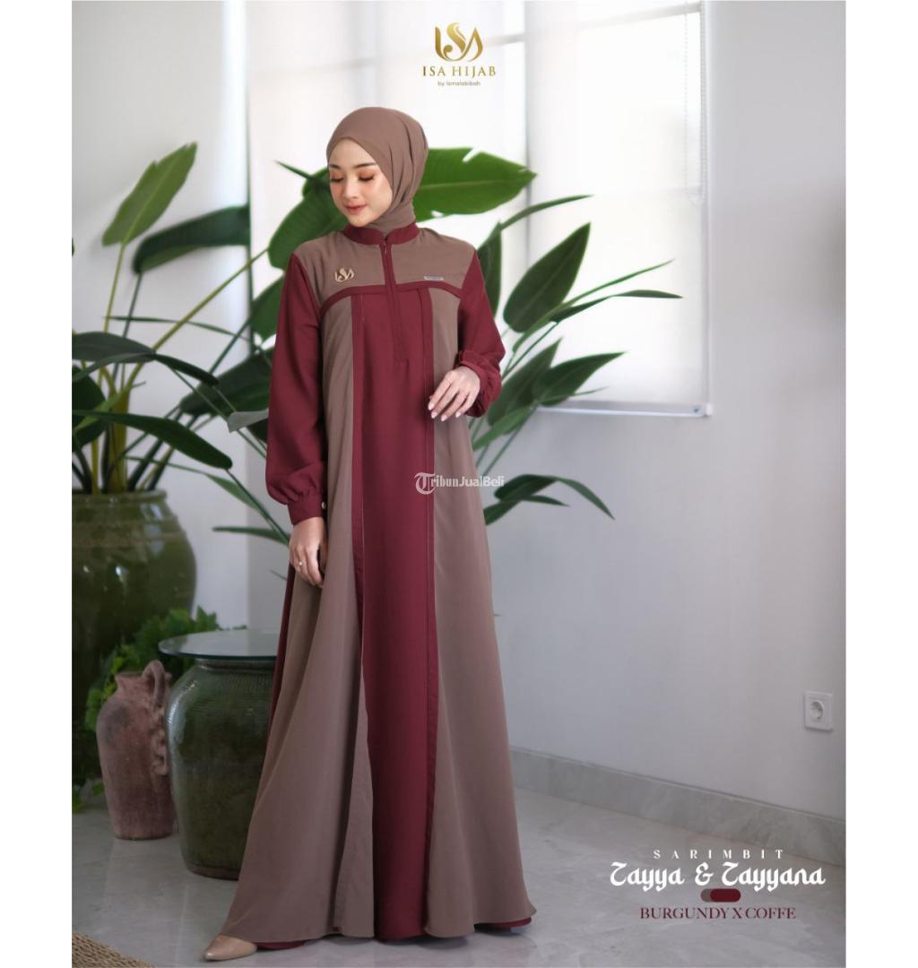 Distributor Baju Gamis Sarimbit Terbaru Isa Hijab Blitar Jatim