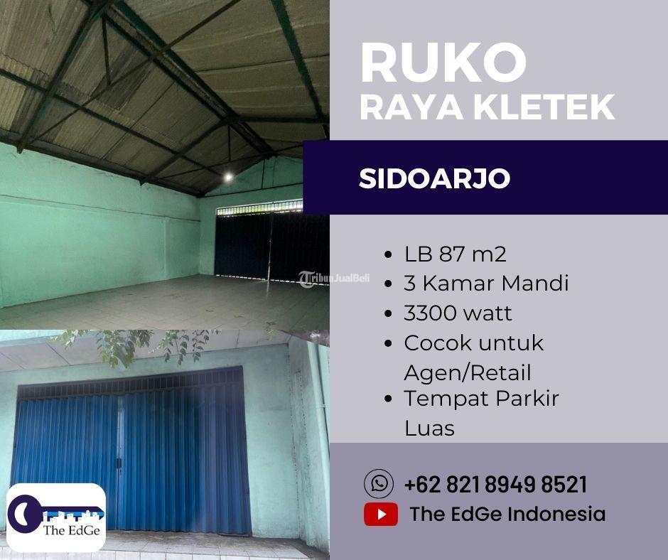 Ruko Raya Kletek Siap Pakai Berada di Area Jalan Nasional dan Pemukiman Padat di Sidoarjo  The EdGe