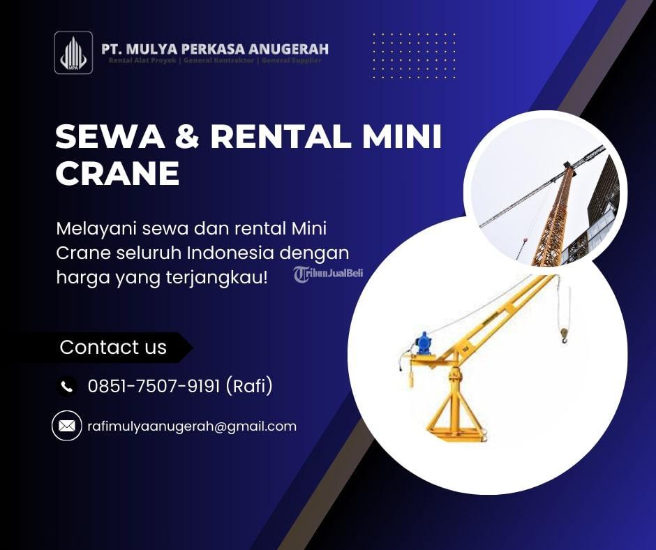 Rental Dan Sewa Lift Barang Dan Mini Crane Dan Lain Lain Di Batu ...