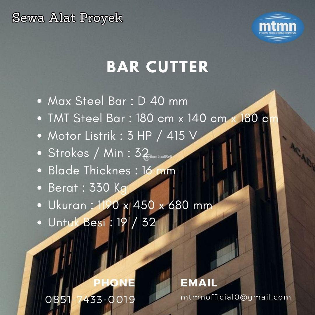 SEWA BAR CUTTER KOTA BATAM 085174330019