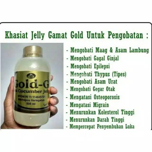 Jelly Gamat Gold G 500ml 320ml Dan 100ml By Suka Sehat di Sleman