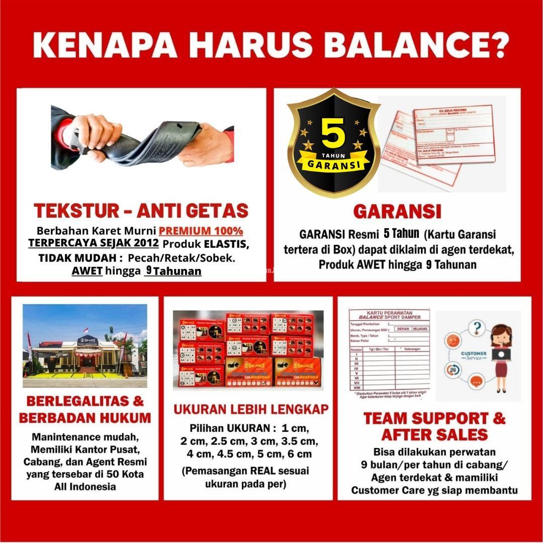 Balance Spring Buffer Alat Peredam Guncangan Mobil - Medan