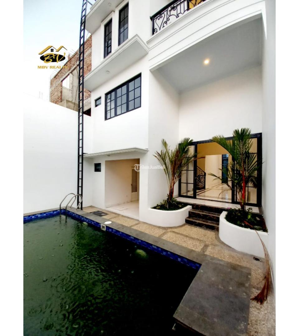 Dijual Rumah Hunian Classic Modern 3 Lantai LT165 LB250 ada Kolam Renang di Jagakarsa Ragunan - Jakarta Selatan