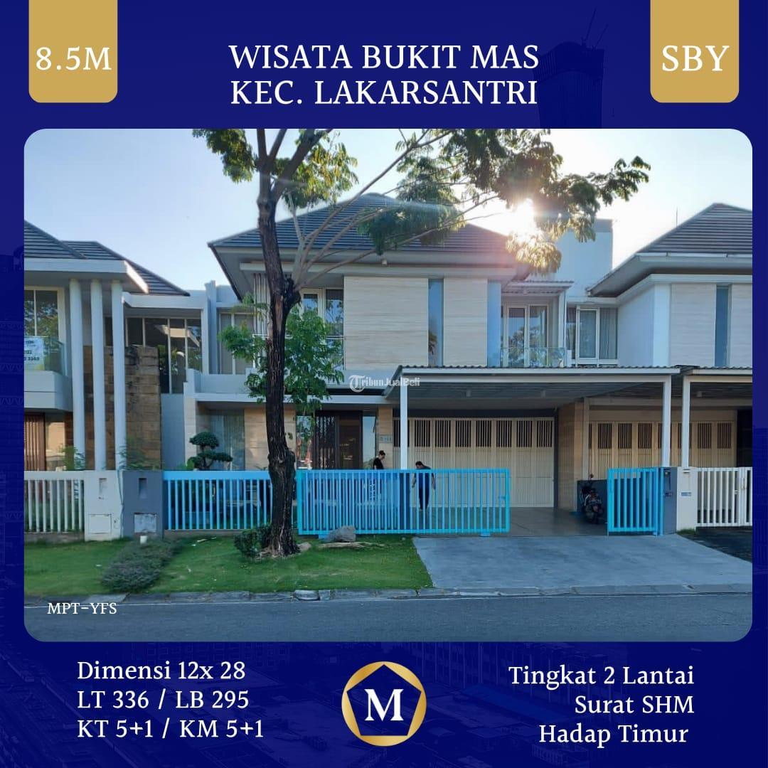 Dijual Rumah Wisata Bukit Mas LT 336m2  LB 295m2 5KT 5KM SHM Hadap Timur - Surabaya
