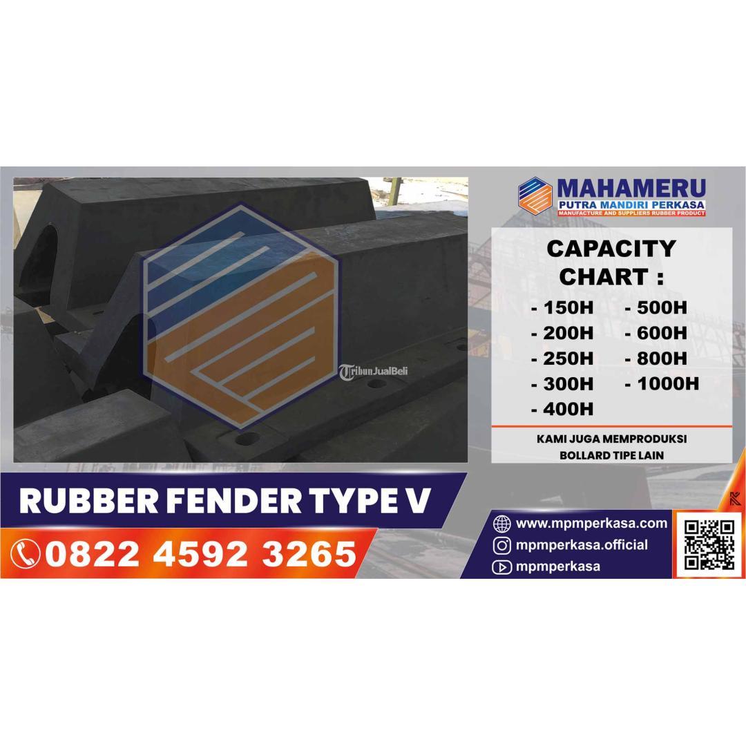 Agen Rubber Fender V Kapasitas 500H 1500L di Wilayah Sumatera