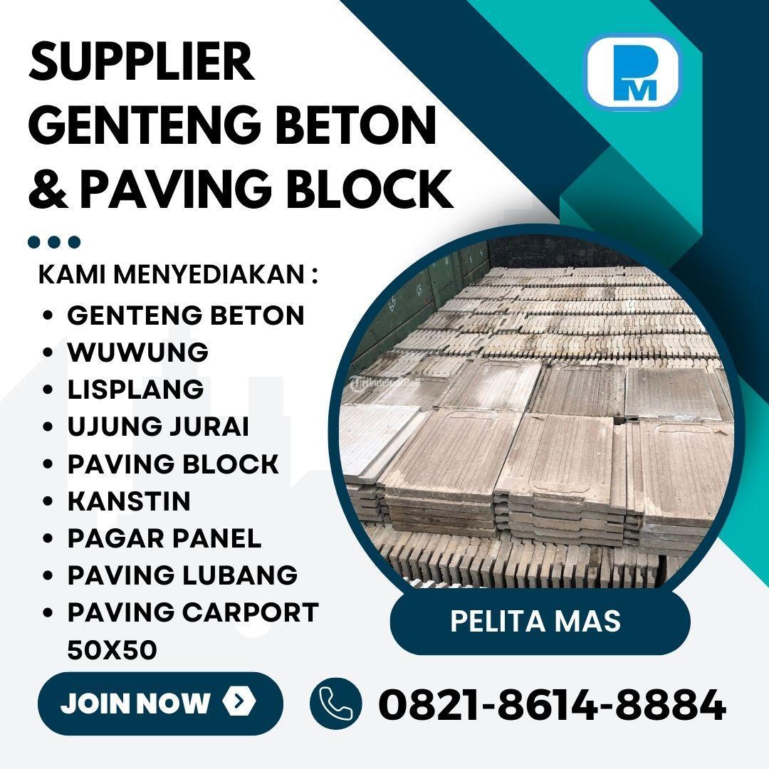 Pabrik Genteng Beton Flat Minimalis