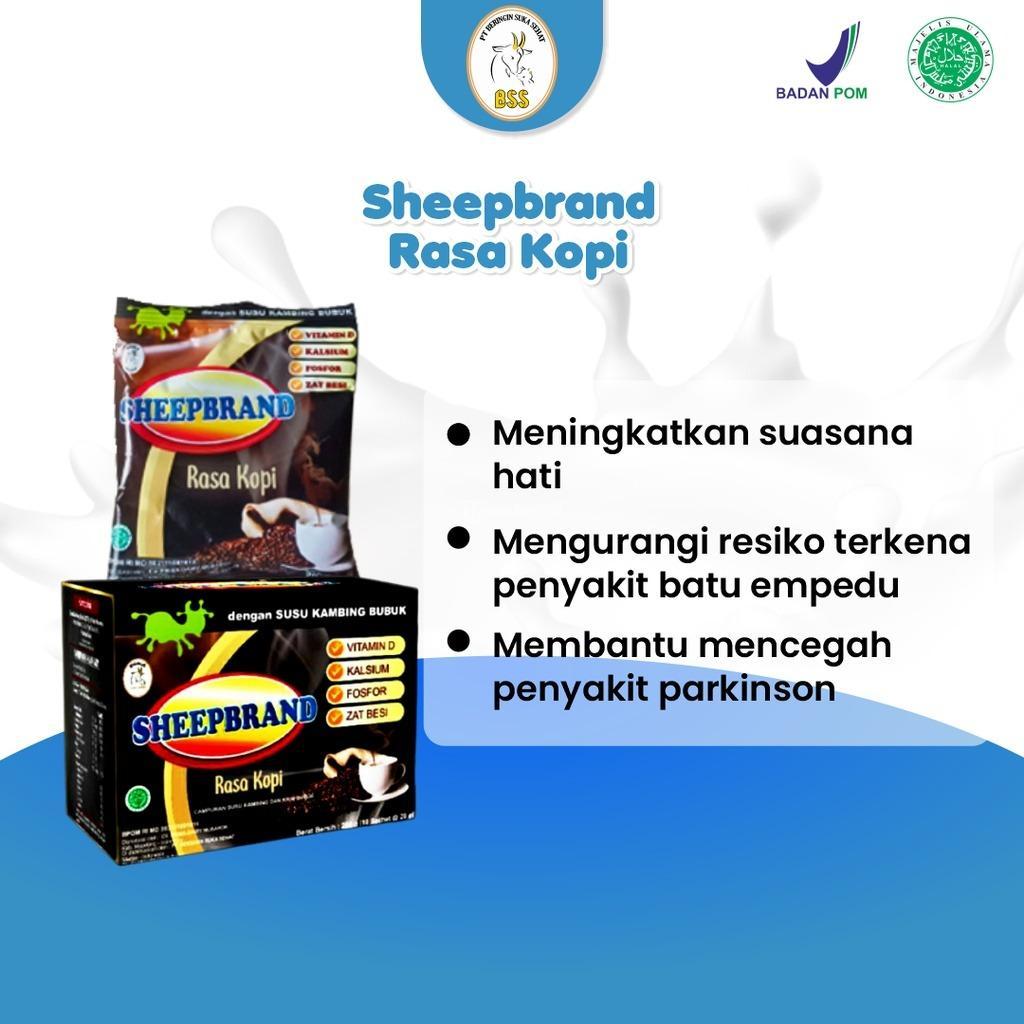 Susu Kambing Etawa Sheepbrand Plus Kopi Produk Suka Sehat Susu Kambing Etawa 100 ASLI Susu Kambing Rasa Kopi