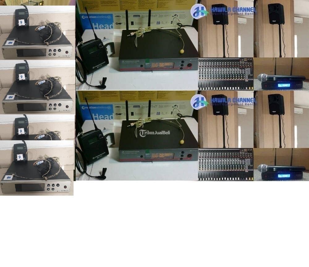 Sewa Mic Wireless Merk Sennheiser G4 Jenis Audio Microphone Handheld Pegang Nirkabel - Jakarta Barat