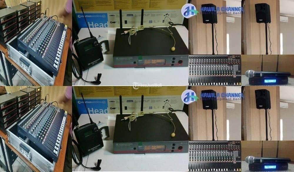 Sewa Mic Wireless Merk Sennheiser G4 Jenis Audio Microphone Handheld Pegang Nirkabel - Jakarta Barat