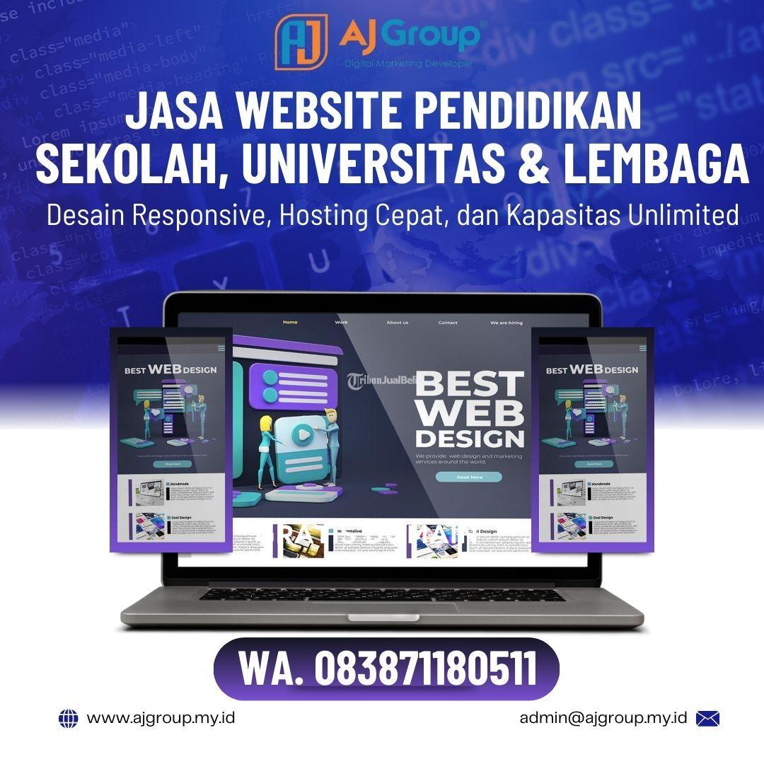 Jasa Website Pendidikan Sekolah Universitas Lembaga Murah Di Batu 