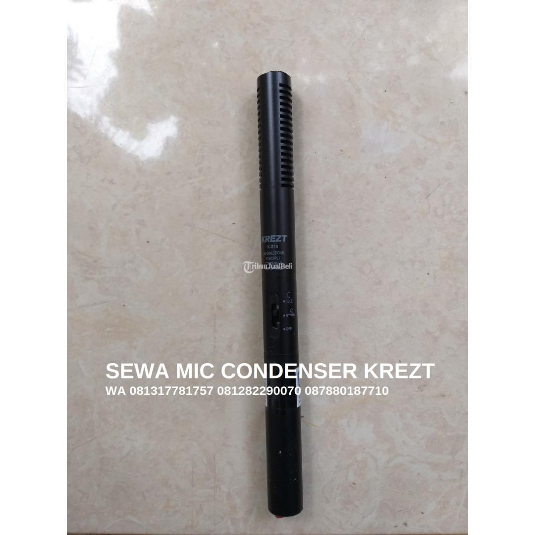 Sewa Mic Condenser Krezt K818 Dengan Microphone Sensitif Untuk Paduan Suara Koor Drama