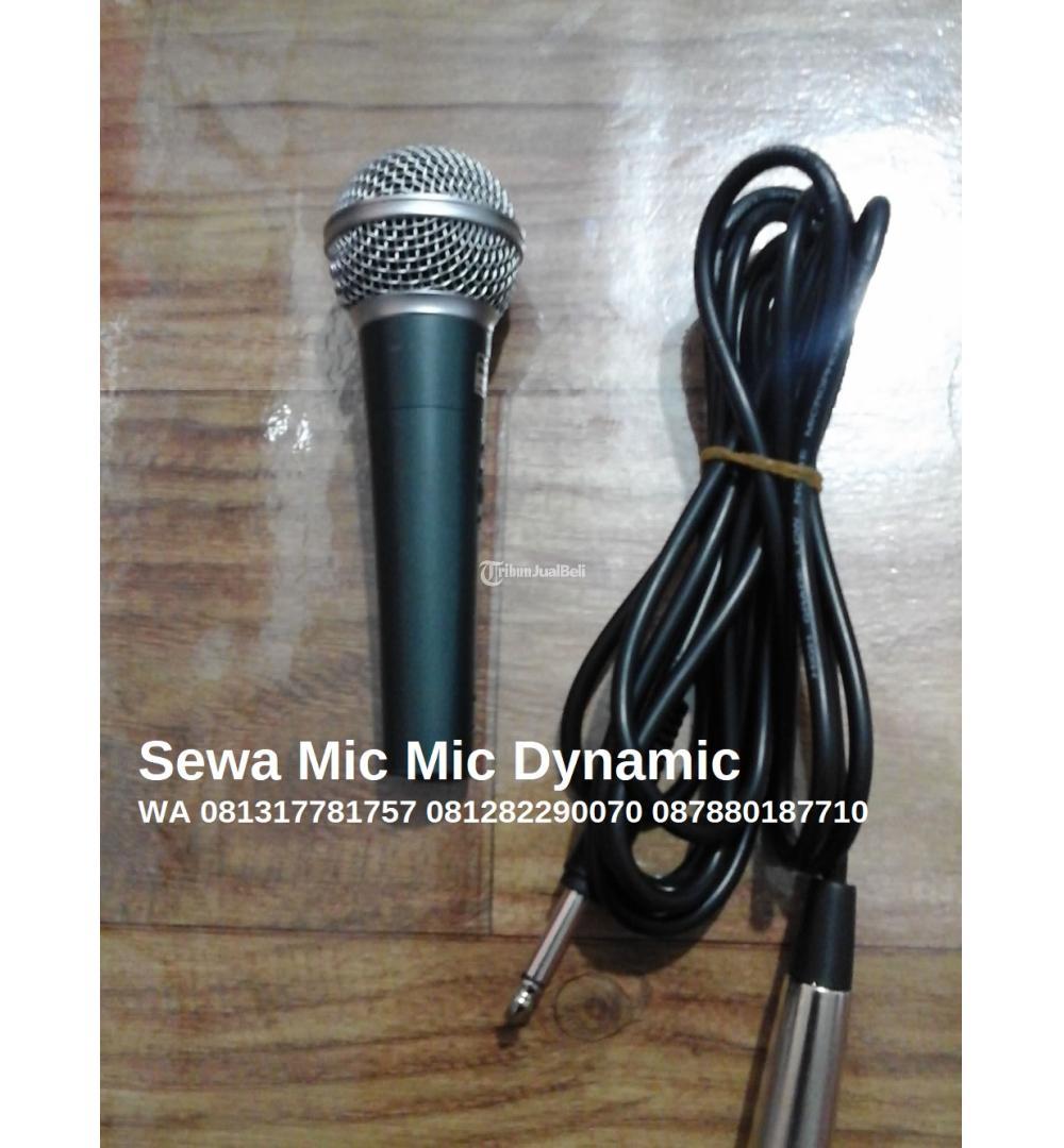 Sewa Mic Dynamic Kabel Jenis Microphone Vocal - Jakarta Barat