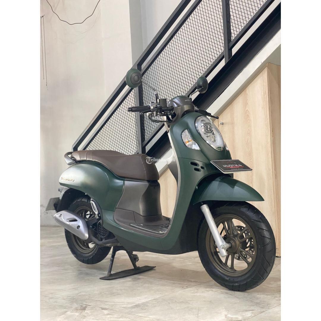Stok Terbatas Honda Scoopy Prestige th 2023 Hijau Doff Baru Ayu Mustika