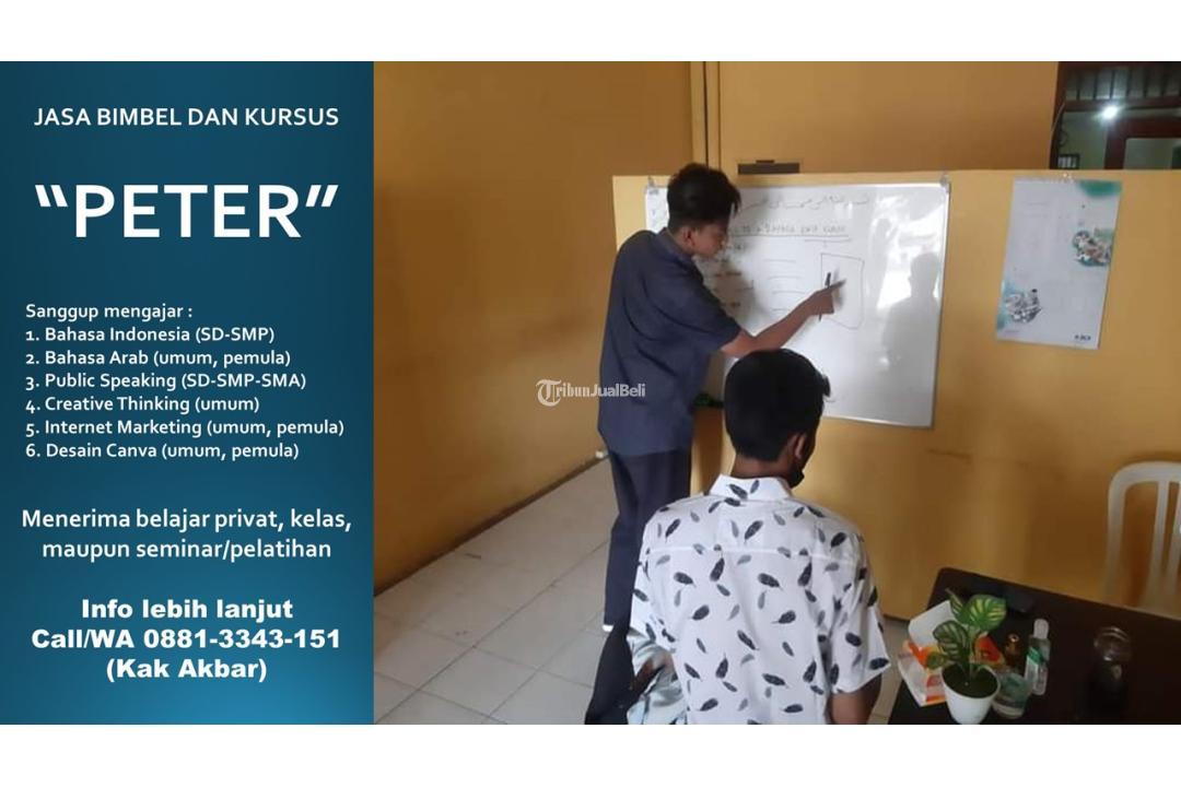 Tutor Bimbel Bahasa Indonesia Termurah Kelas 3 SD - Malang