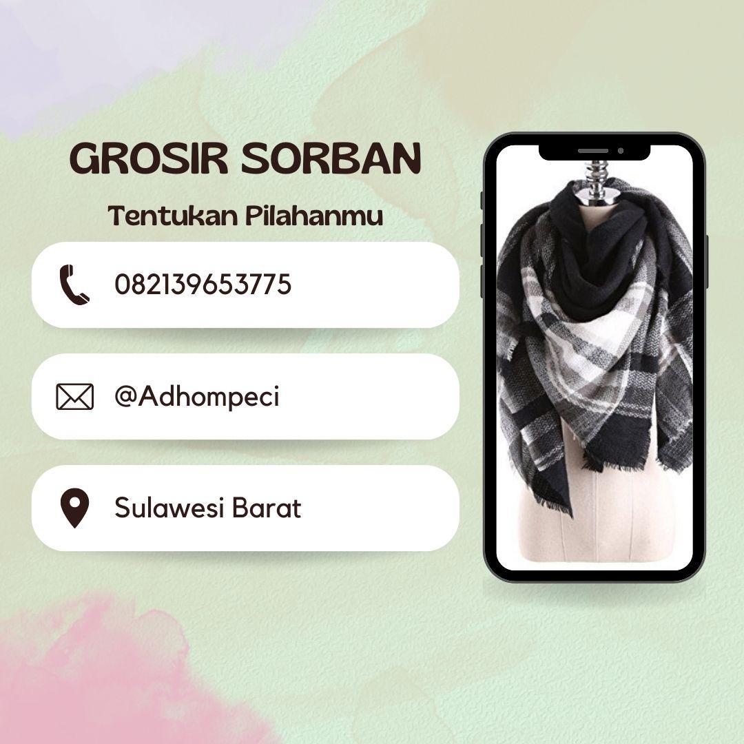 Pusat Toko Sorban Sulawesi Barat  Sorban Berkualitas dengan Harga Terbaik