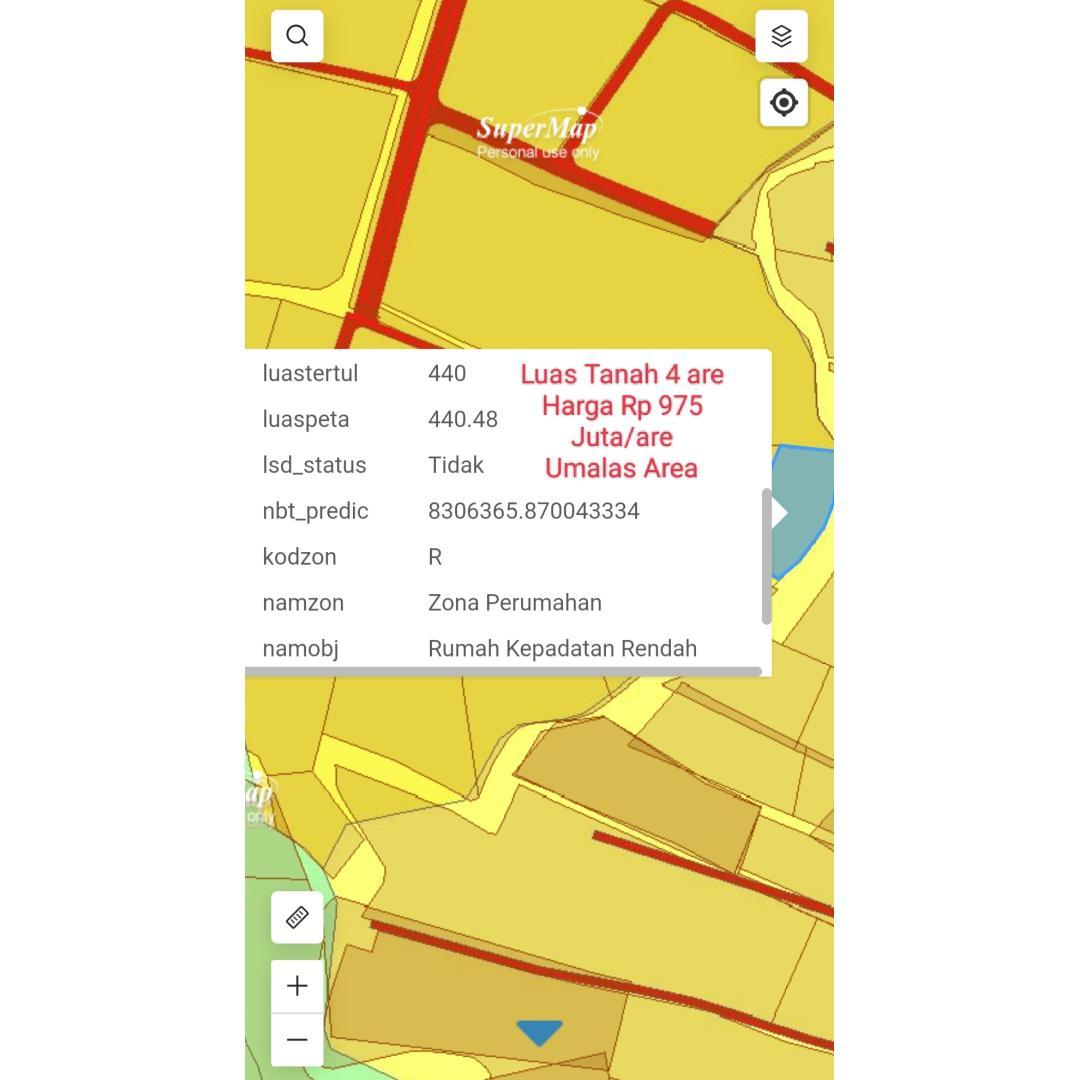 Tanah Tegal Cupek Umalas Kerobokan Kuta Utara Badung Bali