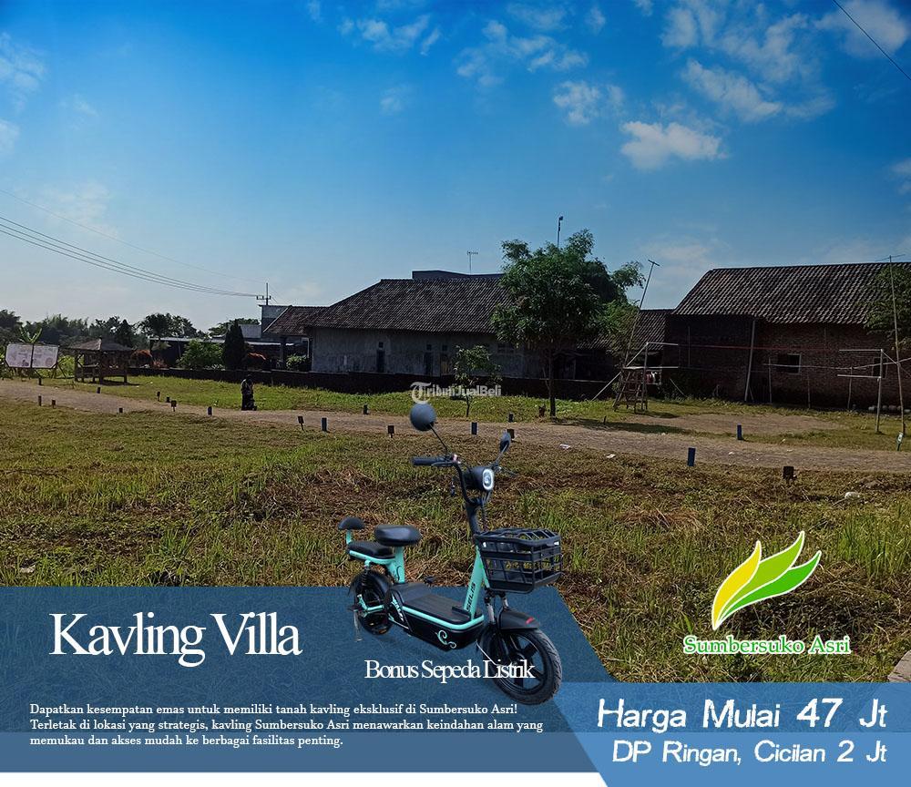 Tanah Kavling Sumbersuko Asri Free SHM  Gratis Sepeda Listrik