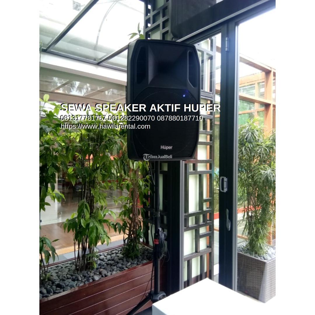 Sewa Speaker Aktif 15 Inch Merk Huper Untuk Speaker Aktive Monitor Sound System - Jakarta Barat