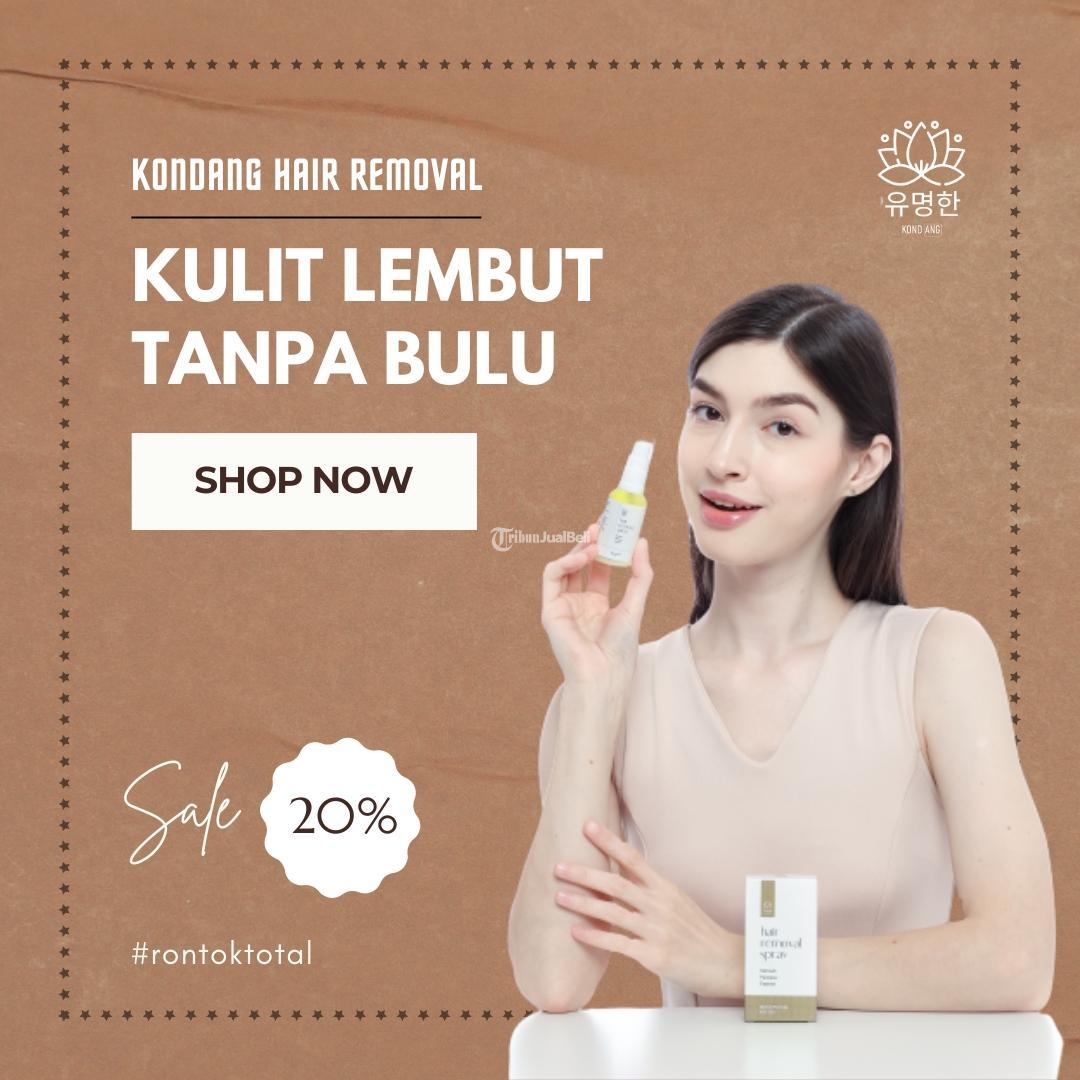 Penghilang Bulu Dada Tradisional Kondang Hair Removal Spray - Pesisir Selatan