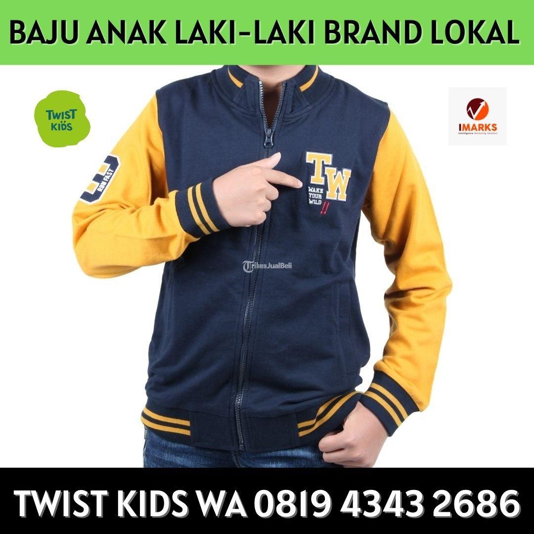 BAJU ANAK LAKI BRAND LOKAL Hub 0819 4343 2686 Grosir Baju Lebaran Anak Branded Model Terbaru 2024 Twist Kids
