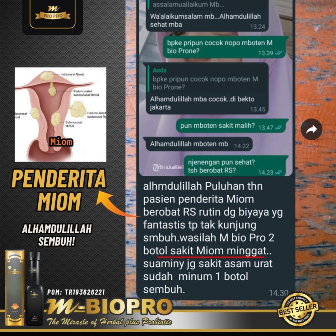 MBiopro Herbal Asli Obat Miom Paling Ampuh Tanpa Operasi Reaksi Cepat - Mojokerto