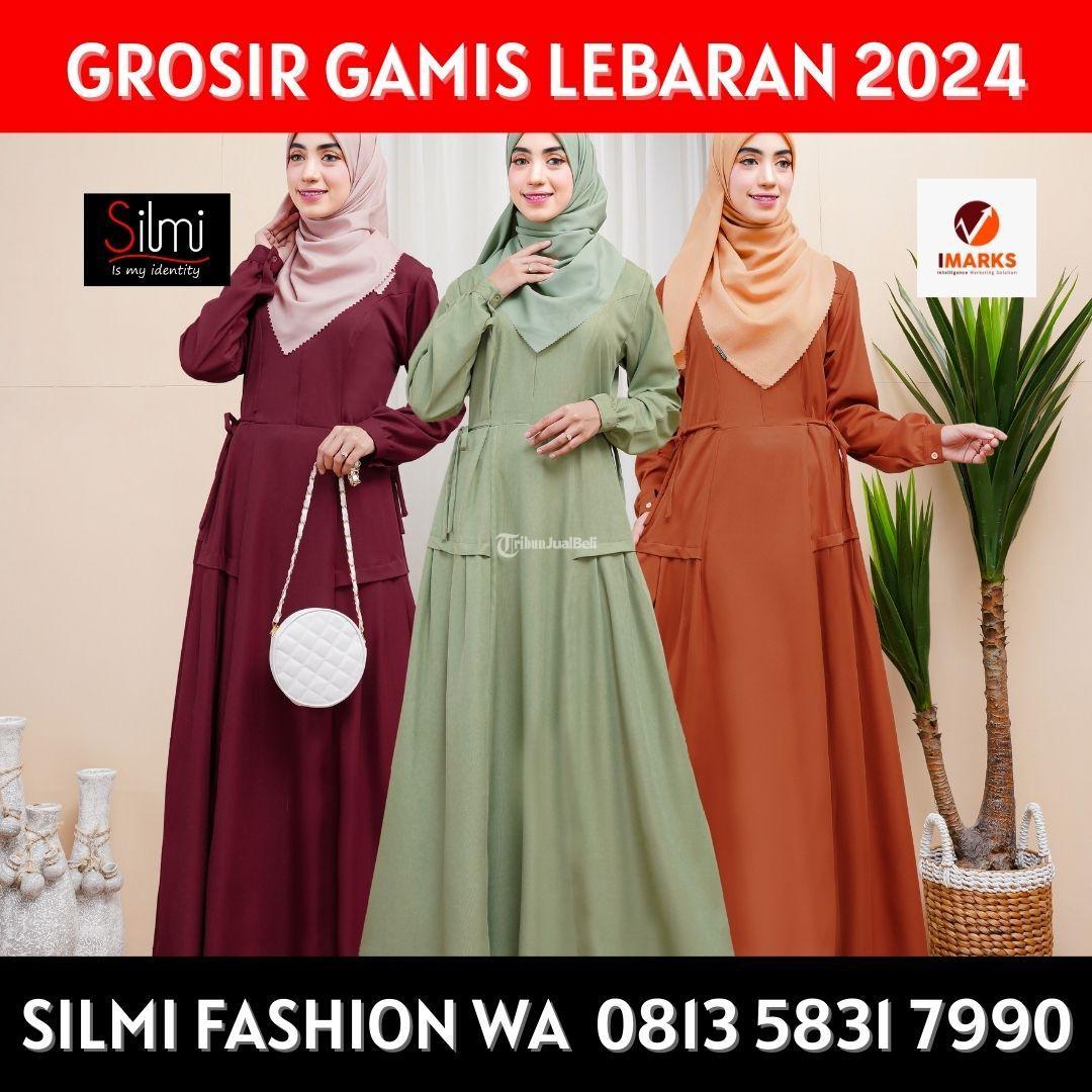 Grosir Gamis Baju Busana Muslim Untuk Lebaran 2024 Silmi Fashion Di