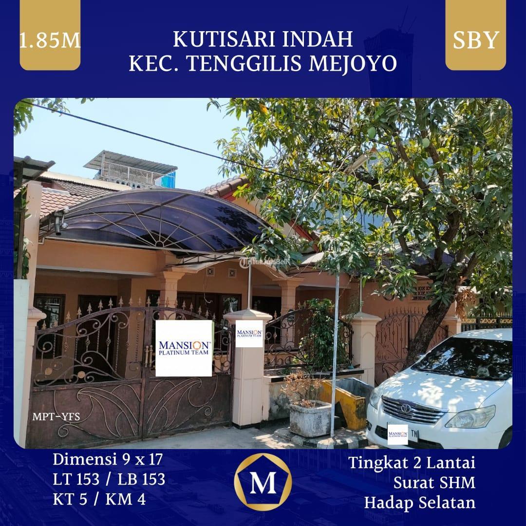 Rumah Kutisari Indah Tenggilis Mejoyo Surabaya SHM Hadap Selatan