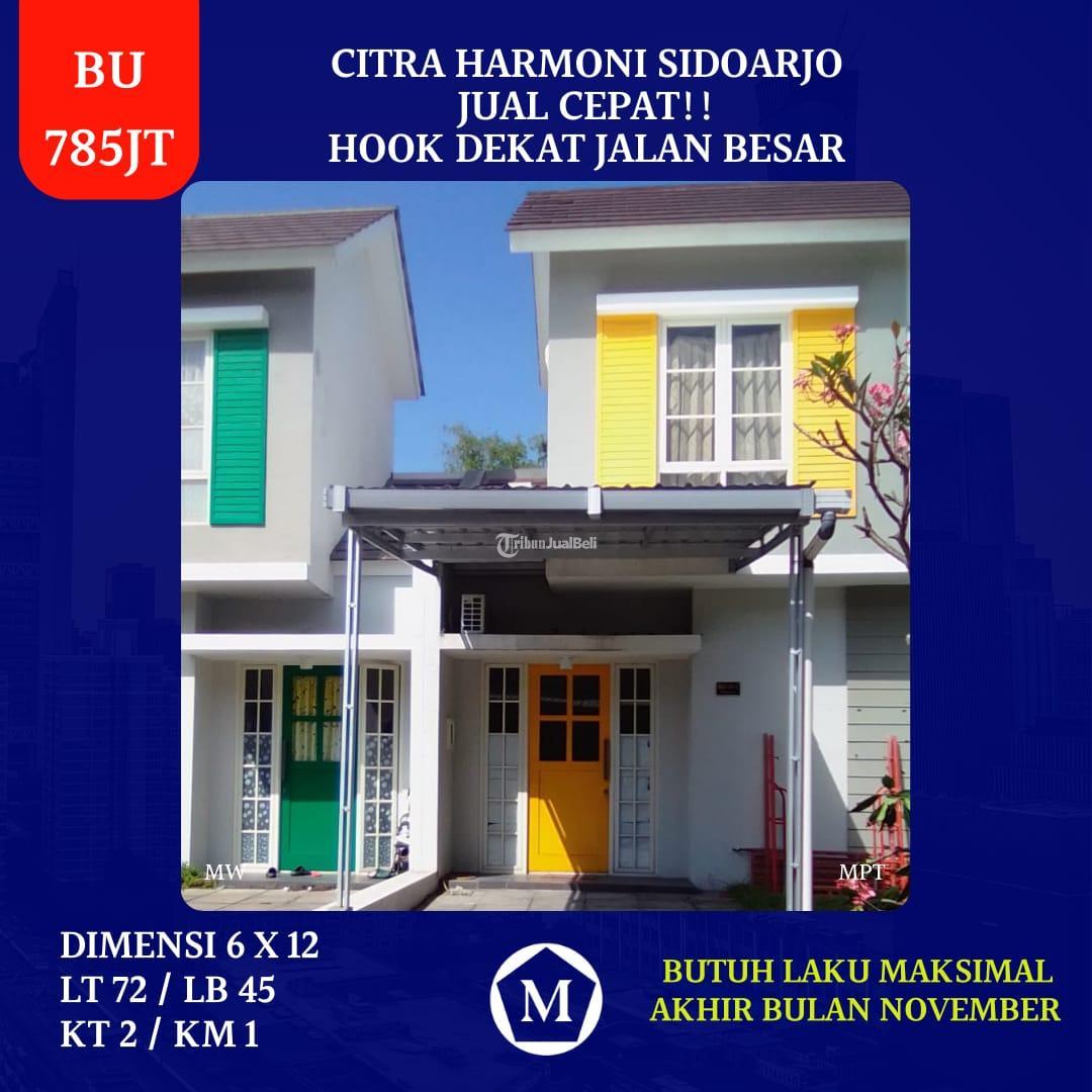 Rumah Hook Citra Harmoni Sidoarjo 785 Juta Siap Huni BU