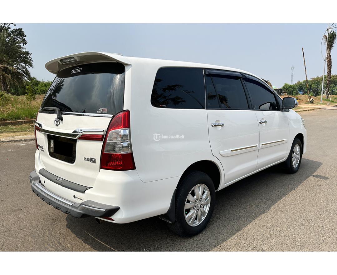 Mobil Toyota Kijang Innova G Bensin At Siap Pakai Di Bekasi Kota