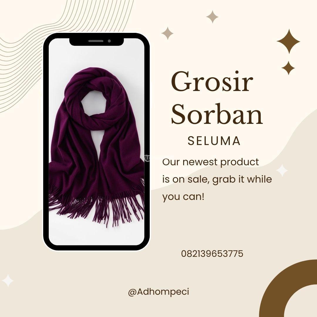 Pusat Toko Sorban Seluma  Sorban Berkualitas untuk Tampilan yang Elegan