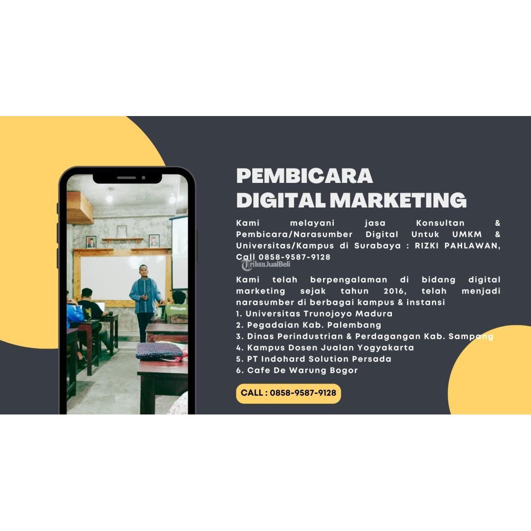 Generasi Baru, Strategi Baru: Mengupas Kesuksesan Pembicara Digital Marketing Muda