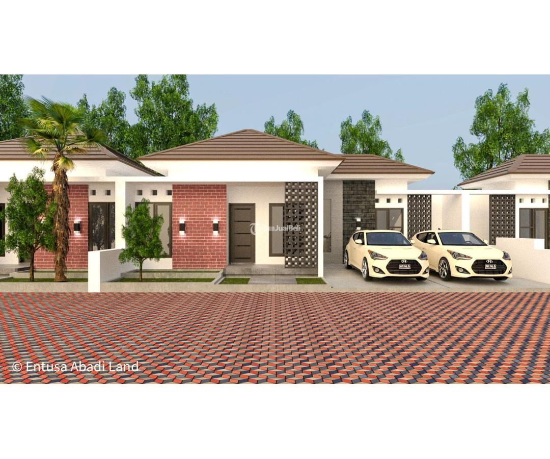 RUMAH BARU BISA CUSTOM RUANGAN LOKASI TEPI JALAN DI WONOLELO