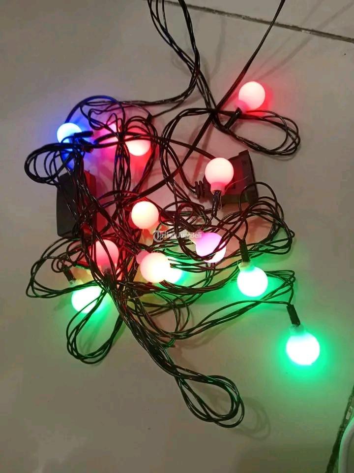 LAMPU NATAL BERBAGAI UKURAN DAN HARGA TERJANGKAU MAUMERE FLORES NTT