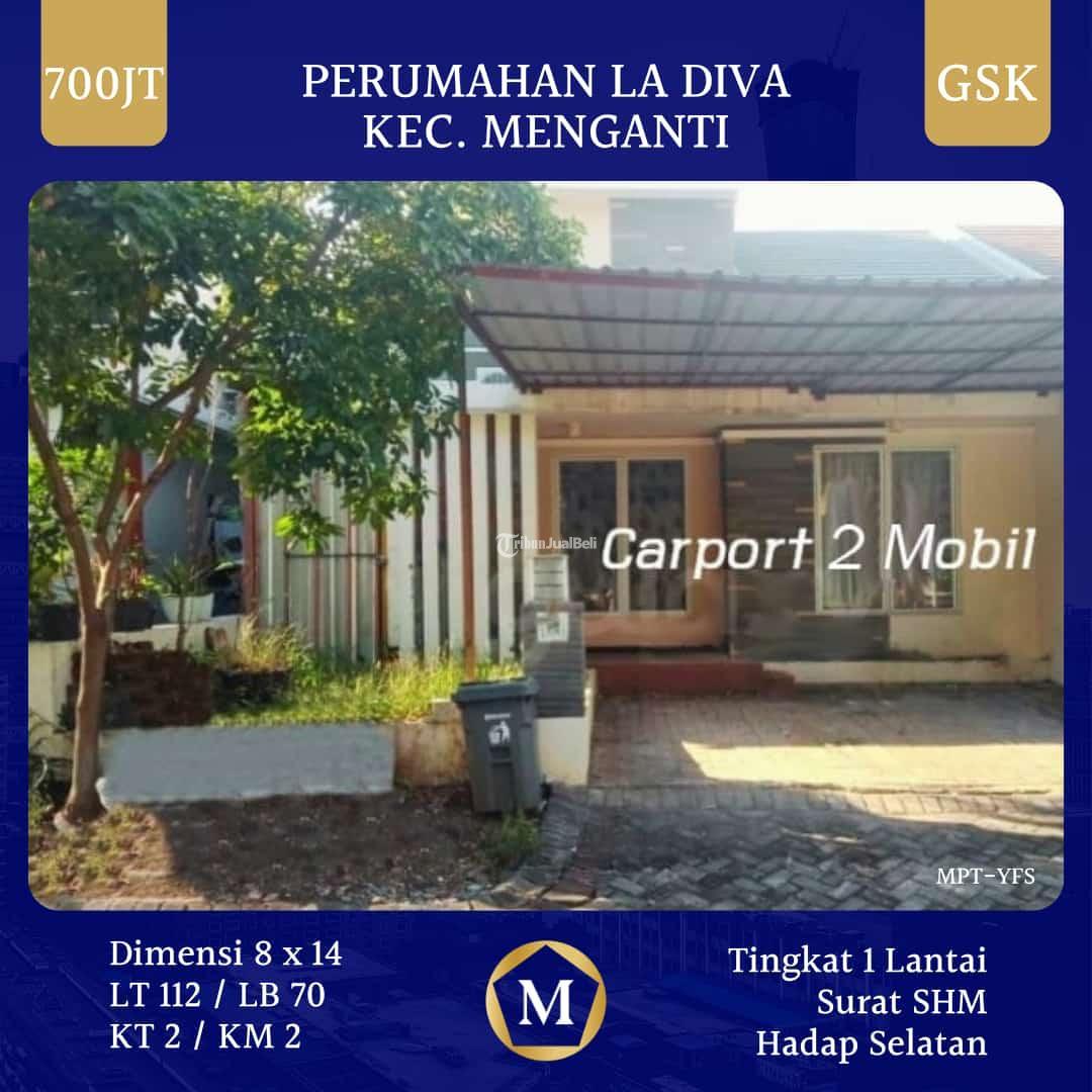 Rumah La Diva Menganti Gresik 700 Juta SHM Hadap Selatan