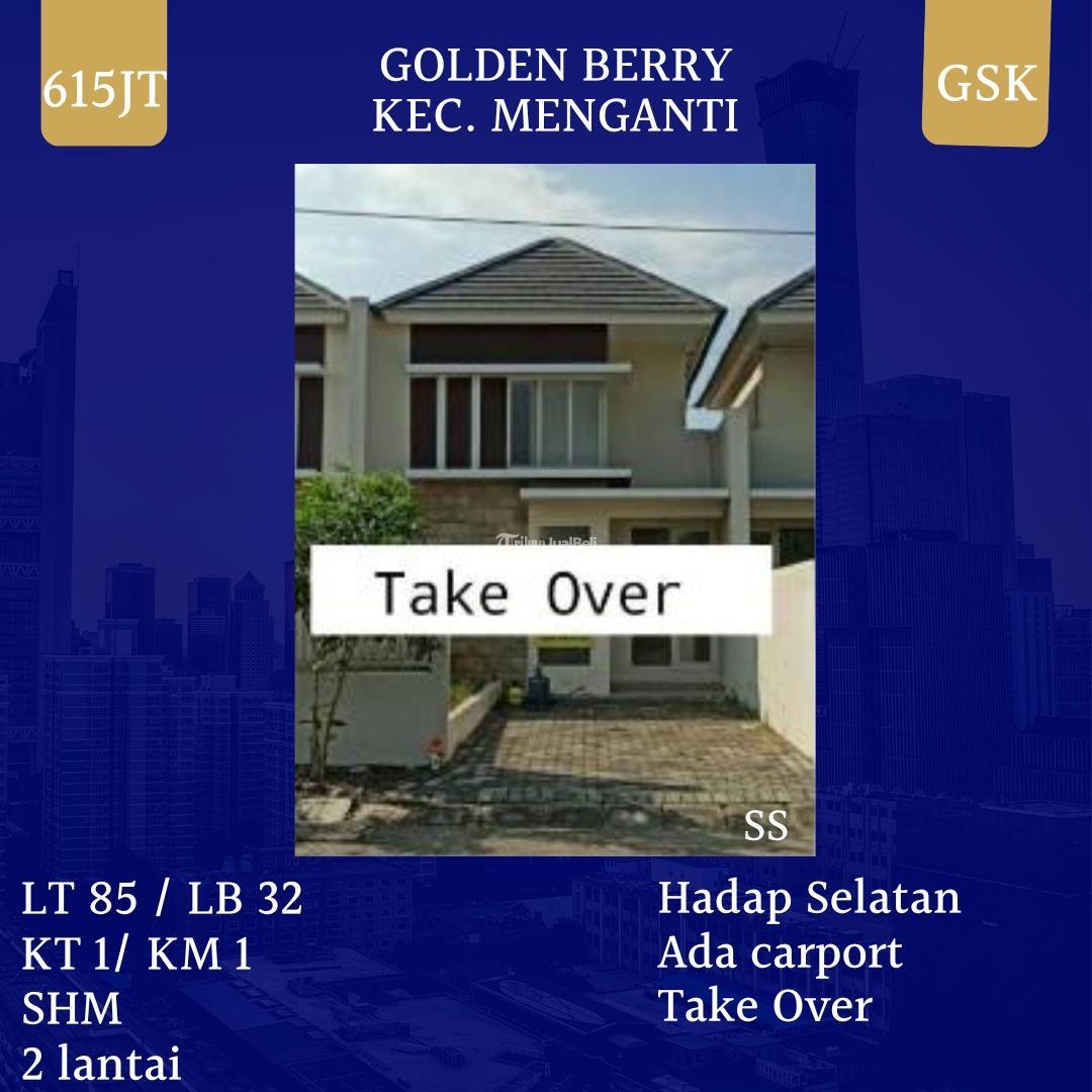 Rumah Golden Berry Menganti Gresik 615 Juta SHM Hadap Selatan
