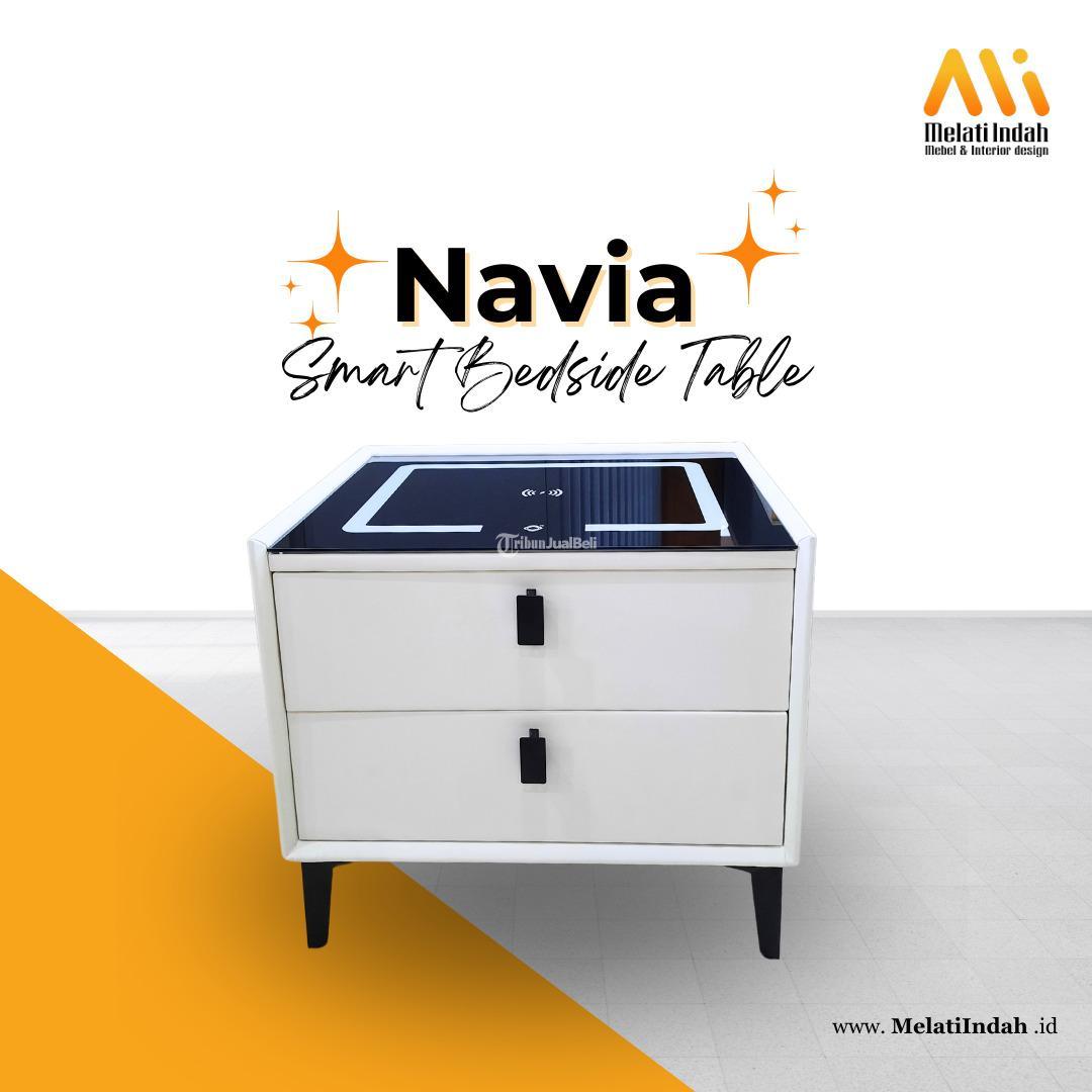 BEDSIDE TABLE NAVIA DI MEBEL MELATI INDAH MALANG