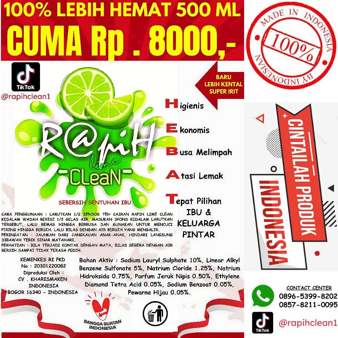 SPECIAL PROMO DAPAT SPON DARI RAPIH LIME CLEAN